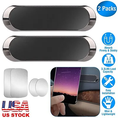2Pcs Car Magnetic Mounts Dashboard Magnet Phone Holder Stand Fit For IPhone IPad • $7.44