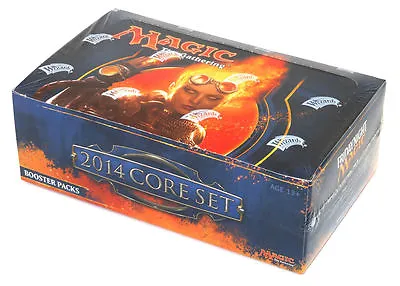 Magic The Gathering MTG 2014 Core Edition (M14) Fact Sealed 36 Pack Booster Box • $169.95
