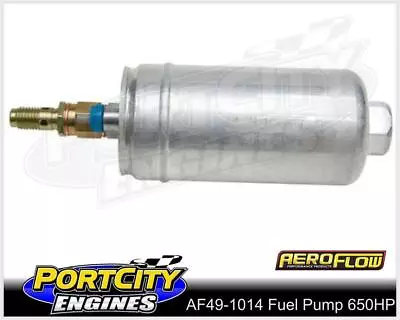 Aeroflow EFI Electric In Tank Or External Fuel Pump 650HP AF49-1014 • $145.95