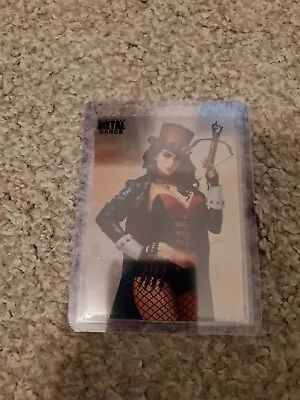 Zenescope Metal Card Featuring Van Helsing #1 • $10