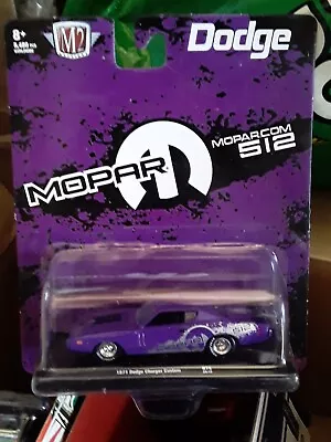 2021 M2 Collectibles Auto Drivers Mopar 512 1971 Dodge Charger Custom R75 21-18 • $12.99