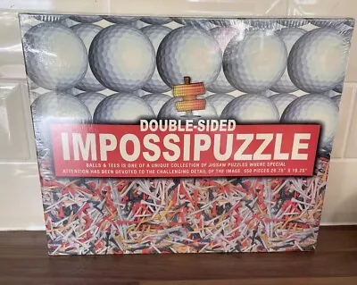 Double Sided Impossipuzzle Balls & Tees Jigsaw Puzzle. BNIB • £9.99