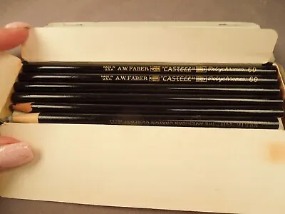 Vintage A.W. Faber  Castell  Polychromos 60 Sketching Pencil Set In Tin • $25