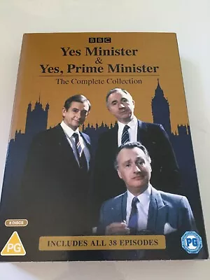 Yes Minister&yesprime Minister The Complete Collection Dvd Boxset • £9