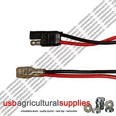 £3.95 • Buy Battery Starter Cable Electric Start Lead Hayter Flymo  Lawnmower Next Day