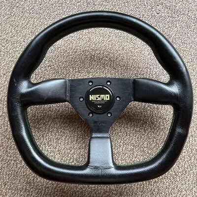 NISMO Sports Skyline GT-R Steering Wheel D Type Rare BNR32 BCNR33 BNR34 OLD LOGO • $4450.63