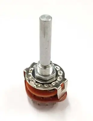 Philmore 30-15204 2 Pole 4 Position Shorting Rotary Switch ~ 0.3A @125V AC • $3.95