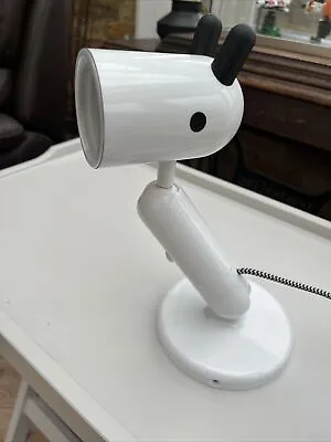 IKEA Krux LED Work Wall Table Lamp White Giraffe Light - Working Good Cond • £18.99