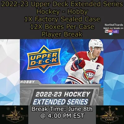$1.99 • Buy Parker Wotherspoon 2022-23 Upper Deck Extended Hockey 1 Case Player BREAK #1