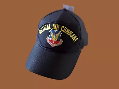 U.s Air Force Tac Military Hat Official Ball Cap Tactical Air Command U.s.a Made • $23.95