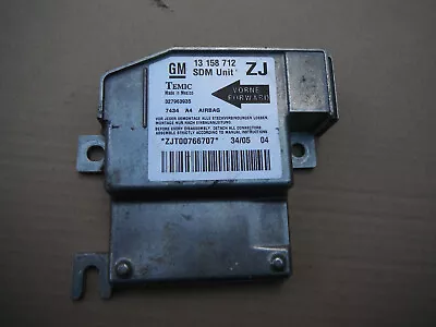 £13.99 • Buy Vauxhall Zafira B Air Bag Control Unit Module Ecu Airbag 327963935 Astra H?