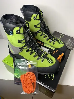 £219.99 • Buy Arboreta Scafell Lite Class 2 Lime Green Chainsaw Boots AT33000-46 UK 11 EU46