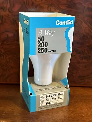 ComEd (Sylvania) ~ Soft White 50/200/250 Watts ~ 3-Way ~ Light Bulb • $8.32