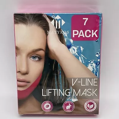 V-Line Lifting Mask 7 Pack Chin Lifter Wrinkle Line Reducer Anti Aging - Matykos • $6