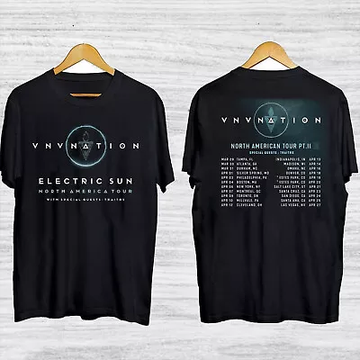New VNV Nation Tour 2024 Shirt Short Sleeve Men S-3XL T-Shirt • $31.99