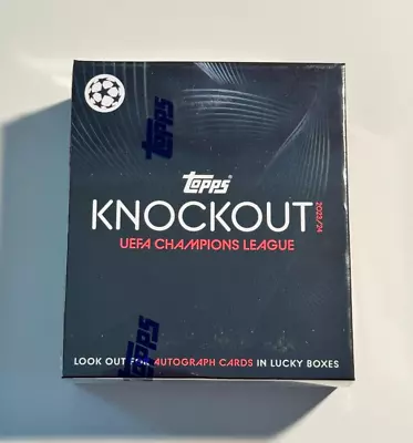 2023-24 Topps UCL UEFA Champions League Knockout 23/24 SEALED Box IN HAND • $109.95