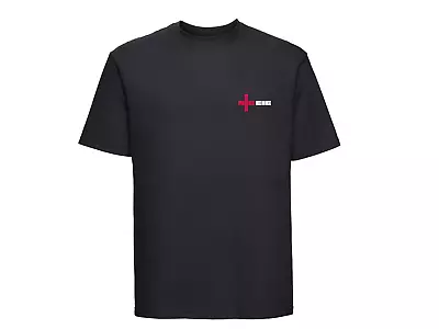 £10.99 • Buy NIC Electrician  Logo Embroidered T-shirt - Black, Navy, Grey