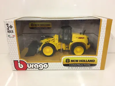 New Holland Construction W190C 1:50 Scale Burago 32081 • £13.95