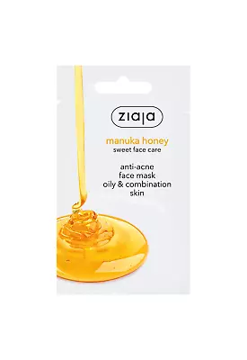 Ziaja Manuka Honey Face Mask/Sachet 7Ml OFFICIAL UK • £5.10