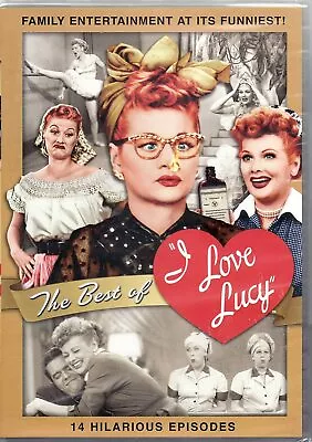 The Best Of I Love Lucy DVD 14 Hilarious Episodes 2 Disc Set NEW FREE SHIPPING • $14.99