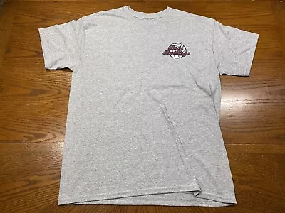 Lady Bulldogs Volleyball Graphic Shirt Large Mens Gildan Cotton Gray Texas TX  • $7