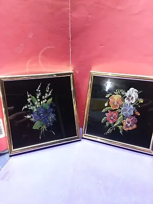  [D6] - Vintage NOS NIB Kafka Industries Foil Art Etchings Floral #5607#6020 USA • $15