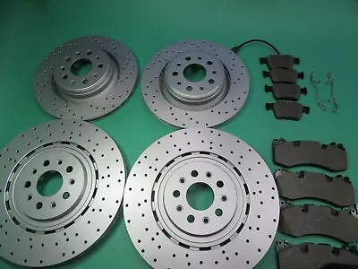 Maserati Levante S Front And Rear Brake Pads + Rotors High Performance Quality • $795