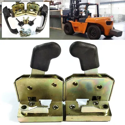 Universal Tractor Heavy Equipment Locking Door Handle Loader Forklift Door Lock • $17.08