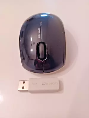 Microsoft Wireless Mouse 5000 Optical & Laser 5-Button Model 1387 W/ USB Dongle • $23.99