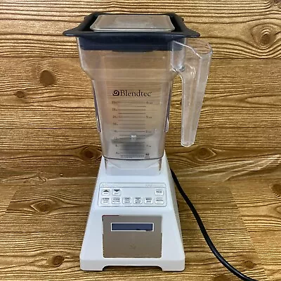 Blendtec ES3 Total Blender White With Jar & Lid • $99.99