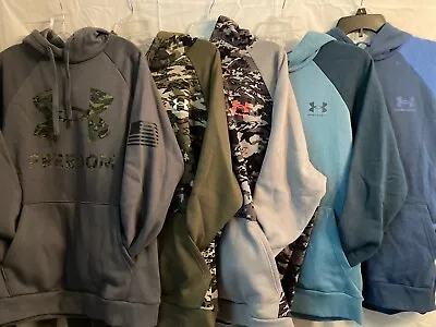$39.95 • Buy NWT Men's Regular/Big & Tall Under Armour Rival Fleece Pullover Hoodie Assorted