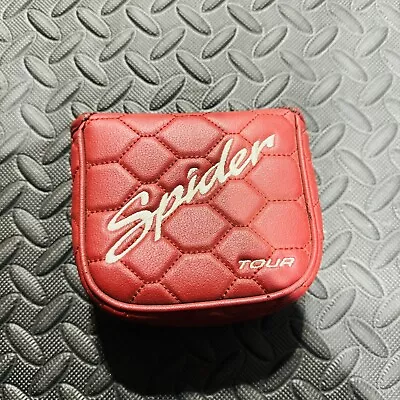 TaylorMade Spider Tour Mallet Putter Headcover Red Cover • $6.95