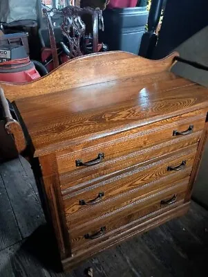 Dry Sink. 3 Draw Dresser. Solid OAK From A Convent • $150