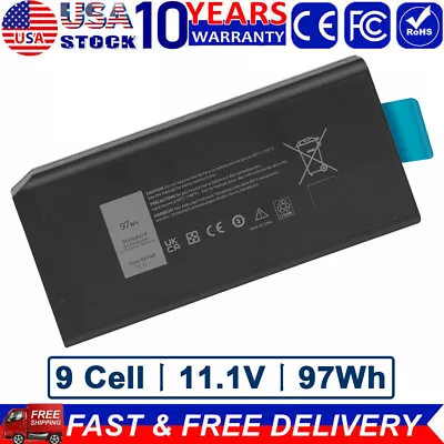 4XKN5 Battery For Dell Latitude 14 5414 5404 7414 7404 VCWGN 5XT3V X8VWF DKNKD • $27.59