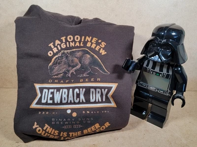 £20.26 • Buy Lego Star Wars Darth Vader Alarm Clock Works, Rare Tatooine Dewback Dry Hoodie