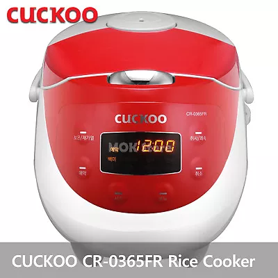 CUCKOO CR-0365FR Rice Cooker Small Size For 3 Cups 220V (Next Of CR-0352FR) • $208.16