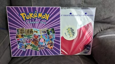 Pokemon I Choose You! Gen 1 Kanto Anime Vinyl Record Poke Ball Variant  • $110