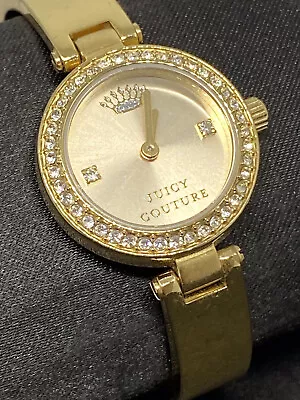 £12 • Buy Juicy Couture Ladies Analog Display Quartz Gold Watch 25 Mm