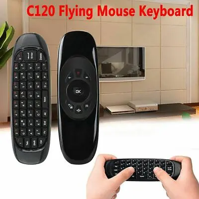 Mini 2.4G Remote Control Wireless Keyboard Air Mouse For PC Android Smart O6I8 • $12.79