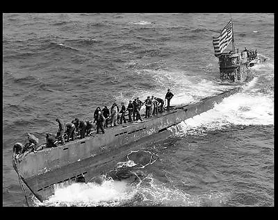 1944 German U Boat 505 Submarine PHOTO Captured US Navy World War 2 Germany • $5.68