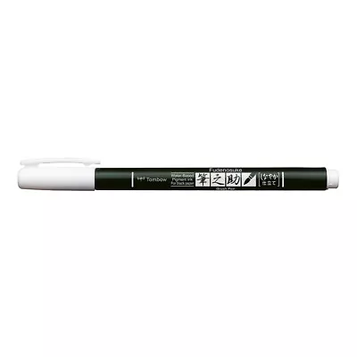 $4.65 • Buy Tombow Fudenosuke Brush PenPastel COLOUR White : Soft Tip