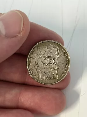 1996 Australian $1 Dollar Coin - Father Of Federation - Sir Henry Parkes - Rare  • $10