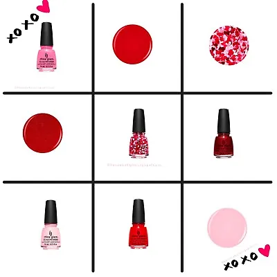 NEW! China Glaze Nail Polish: Love & Kisses Collection • $8.09