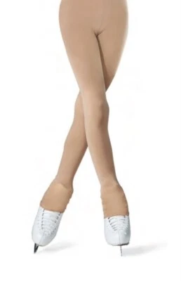 £24 • Buy Mondor 3327 PERFORMANCE 80 Denier Over The Heel  Ice Skating Tights - BLACK