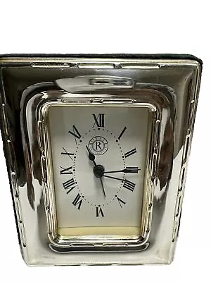 Alarm Clock Silver 6x5  Royal Quartz • $26.10