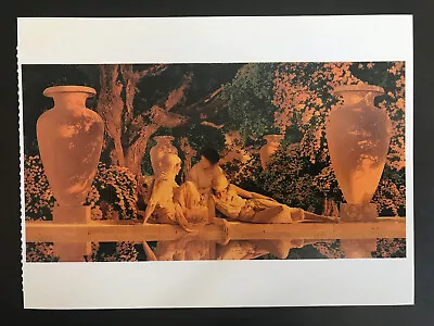 POSTCARD UNPOSTED- MAXFIELD PARRISH (1870-1966)- GARDEN OF ALLAH C. 1918 • $4.95