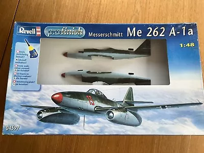 REVELL PROFINISH - 1:48 Messerschmitt Me 262 A-1a Model Kit - Un Made Kit • £19.95