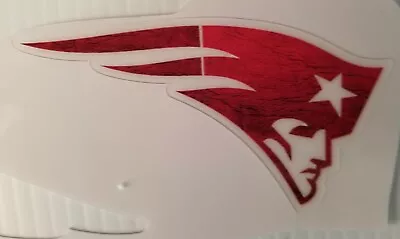 Patriots Red Leather Mini Size Helmet Decals • $12