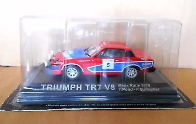 Die Cast Triumph TR7 V8 Manx Rally 1978 Pond Scale 1/43 • £12.40