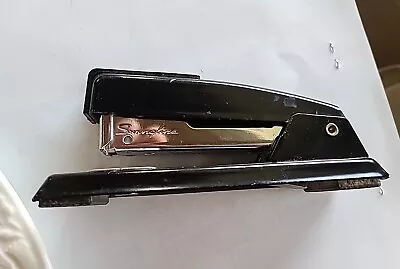 Vintage Swingline 711 Mini Stapler Black Small Desktop Stapler 5.25  Works • $6.99